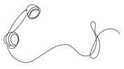 Drawing of a telephone
