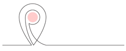 Drawing of map pin